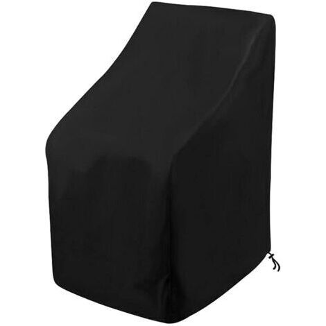 Schutzhülle für Gartenstühle – 210D-Gartenmöbelabdeckung – wasserdicht und UV-beständig – 89 x 89 x 120 cm