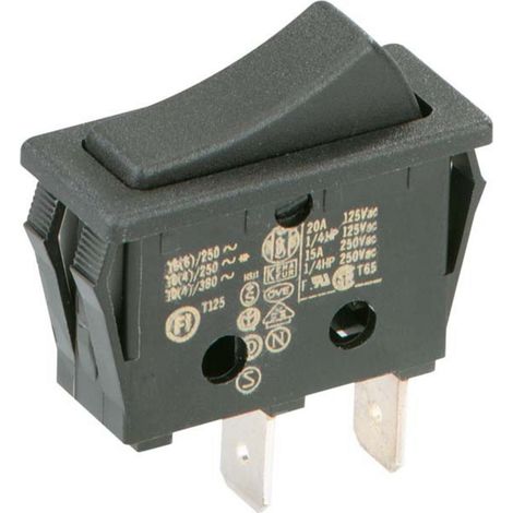 Bachmann 924091 Commutateur encastré noir