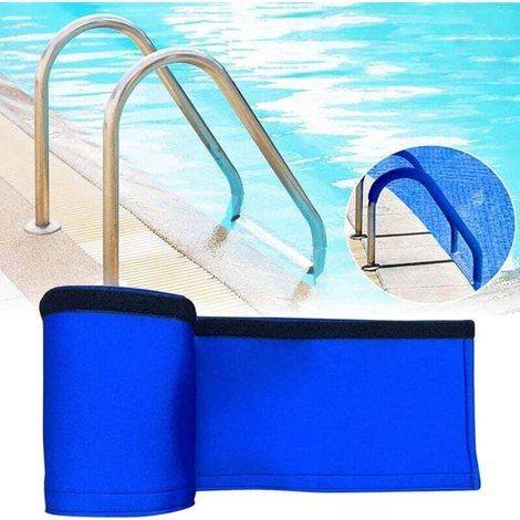Rampe D'escalier De Piscine Rampe Piscine Main Courante Rail Fermeture À Glissière pour Couverture De Main Courante De Piscine 6ft, Manchon Antidérapant Confortable Et Doux Velcro