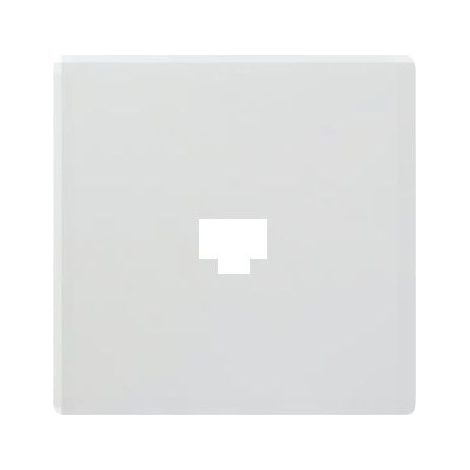 Coperchio 1 connettore RJ bianco Siemens Delta Style 5TG22782WH01