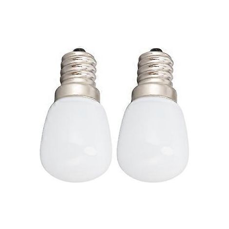2 Stück 2W E12 LED-Lampen, 6000K Weißlicht, E12-Sockel, Mini-Kühlschrankbeleuchtung für Backofen, Mikrowelle, Haushaltsbeleuchtung, nicht dimmbar