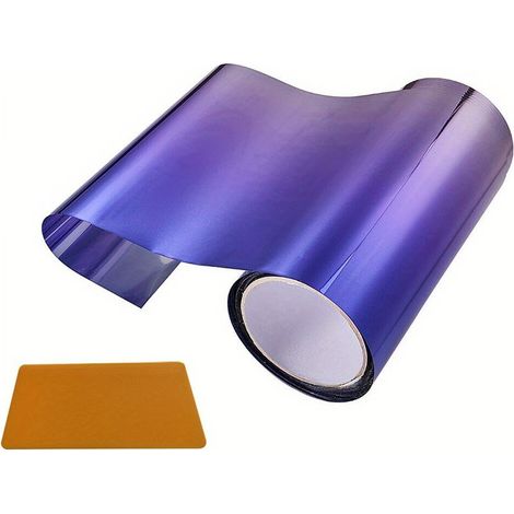Autocollant pour pare-brise de voiture, bande de protection solaire, bandeau anti-UV (vert)