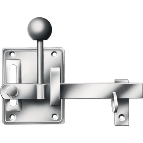 VORMANN Blocco cancello Tipo 1 H100xB80xS2mm blu zincato dx/sx, con gancio - 000085000Z (1/2)