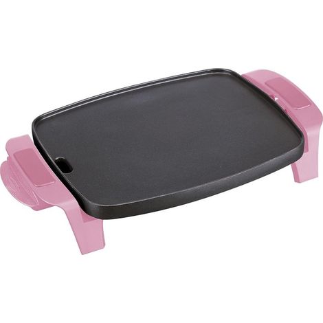 Plancha Jata JEGR5522, antiadherente, resistente a los arañazos, 1000 W, dimensiones: 28 x 22 cm, fácil de limpiar, bandeja reco (1/5)