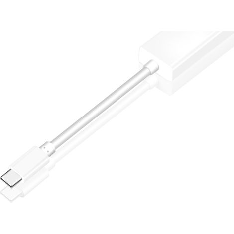 Adaptateur Thunderbolt 3 vers Thunderbolt 2 - Conversion Données et Vidéo Haute Vitesse - Compatible Mac macOS Sierra+ - 1 Pièce (1/5)