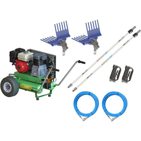 Kit olive per 2 operatori Minelli con motocompressore Honda e 2 abbacchiatori