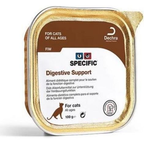 Alimentation spcifique Hiro pour les chats Support digestif fi, 4 x 7 x 100 g