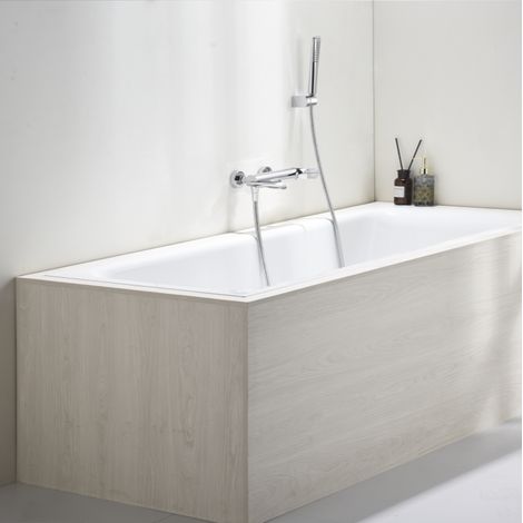 Imex -  Grifo Monomando Ducha y Bañera  Cromado Serie  Dinamarca