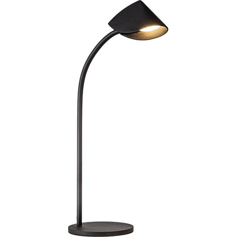 Sobremesa alta con iluminación led CAPUCCINA negro 8.5w MANTRA (1/5)