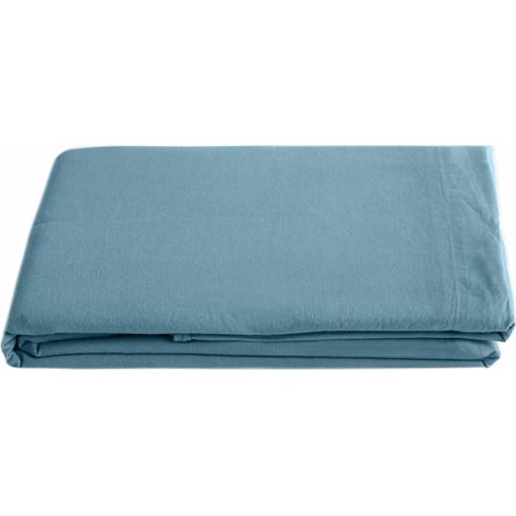 Drap plat coton lavé PALACE 270x290 cm (1/5)