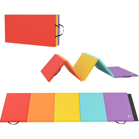 Tapis de Fitness Yoga Pliable 195 x 76 x 3 cm (1/5)