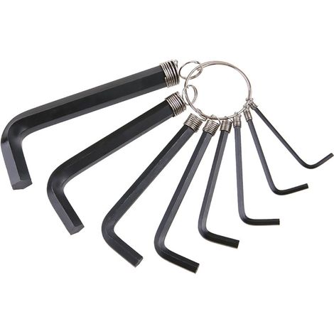 LEVIOR Satz L-Schlüssel 2-10 mm 8-teilig 18499.01