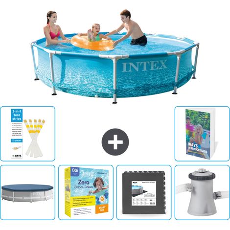 Frame Pool Rund - 305x76 cm - 7-teilig S85