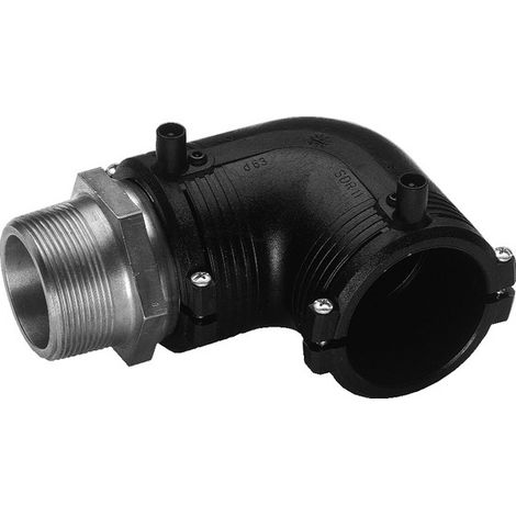 GF ELGEF Überg.Winkel90Gr.PE/Stahl AG SDR11 da20-1/2"