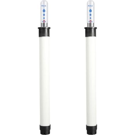 (22.8 cm)2pcs Indicateur Eau Plante Testeur Humidité Plante pour Jardinage Intérieur Extérieur Indicateur Niveau d'eau pour Systèmes Hydroponiques Et Pots De Fleurs Surveiller Arrosage Plantes