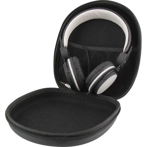 Case, Etui pour Casque Audio Stéréo, Universel, Rangement, Étui De Transport, Housse De Protection, Coque De Voyage, Poche Intér