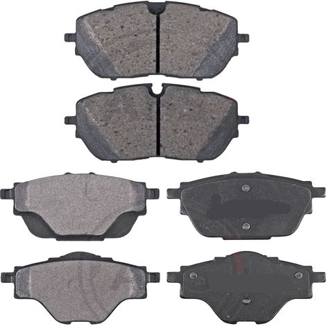 KIT PASTIGLIE FRENO ANTERIORI E POSTERIORI compatibile con PORSCHE 911 (997 / PASTIGLIE FRENANTI AUTO OEM P 65 015,P 65 008 / SOSTITUZIONE DIRETTA / BASSA POLVERE / SILENZIOSO