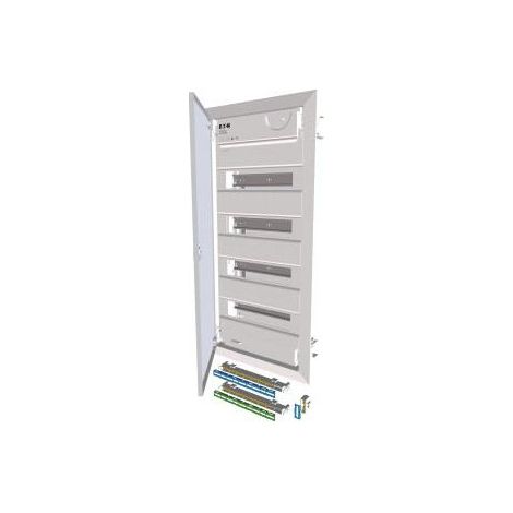 Tableau de distribution en plastique KLV-48UPS-F PT 48M 4X 12M N+PE IP30 715X360X100 (1/4)