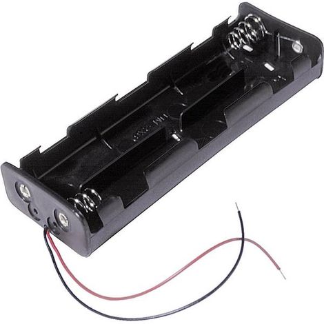 MPD BH26CW Portabatteria 6x 1/2 Torcia (C) Cavo (L x L x A) 158 x 55 x 26 mm