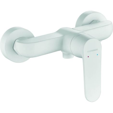 Grifo de ducha de pared Dima White (1/2)
