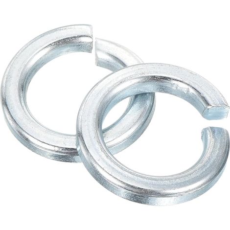 25Pcs 9/16" Rondelle Grower Pour Vis Boulons Machines Argent Bleu (1/5)