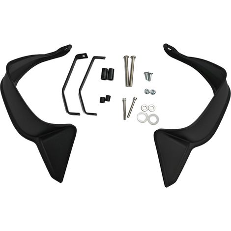 Suitable for BMW G310GS and G310R: modified hand guards, handlebar wind deflectors and crash protection hand guards. (1/4)