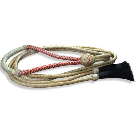 Redini western con bosal in cuoio crudo per addestramento