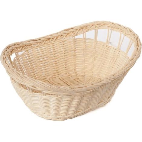 Portapane in midollo naturale, 25x17 cm (kit da 5)