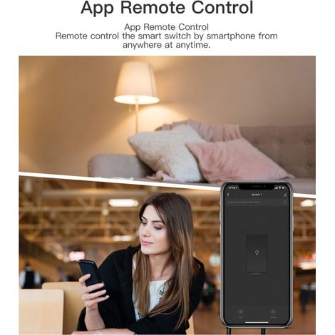 Tuya Graffiti White Smart-Schalter, WLAN-Controller, Mini-Smart-Anschlussdose, 16A Smart Home (1/5)