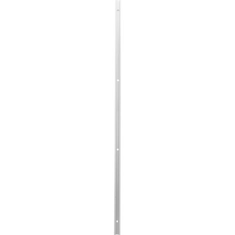 Gabarit de rail d'onglet à rainure en T en alliage d'aluminium, outil de menuiserie pour dalles coulissantes non poreuses (600 mm)