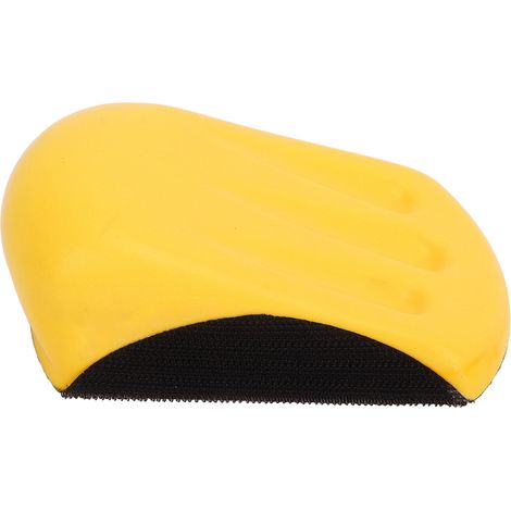 16 pièces plaque support crochet auto-adhésive disque abrasif mousse élastique tampon ponçage manuel (1/5)
