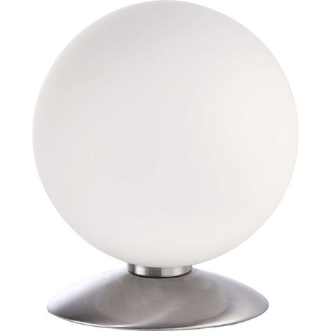 Paul Neuhaus Bubba Lampe de table Globe en acier, 1 ampoule G9 à intensité variable (1/5)