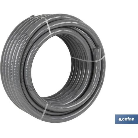 Rollo de tubería hidro gris certificada Ø25 mm 25 m