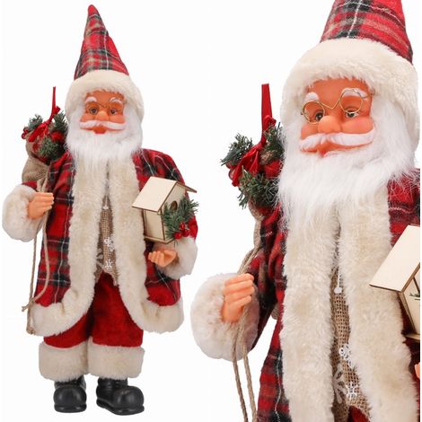 Figurine de Noël Père Noël GRANDE Scandinave (1/4)
