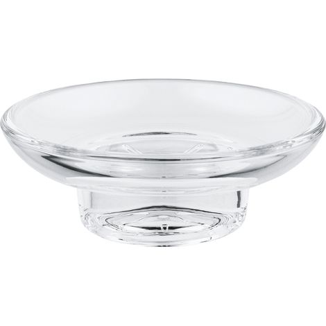 GROHE 40368001 Essentials New Soap Dish Glass Clear