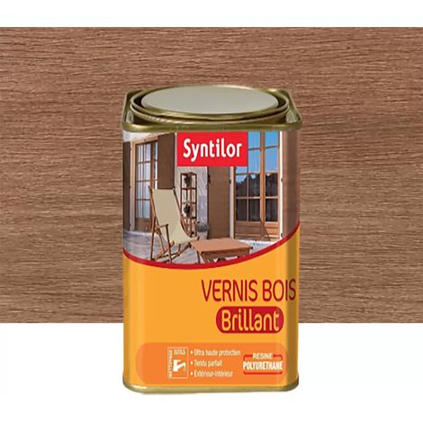 Vernis Bois SYNTILOR Brillant Chêne Moyen 0,25 L (1/2)