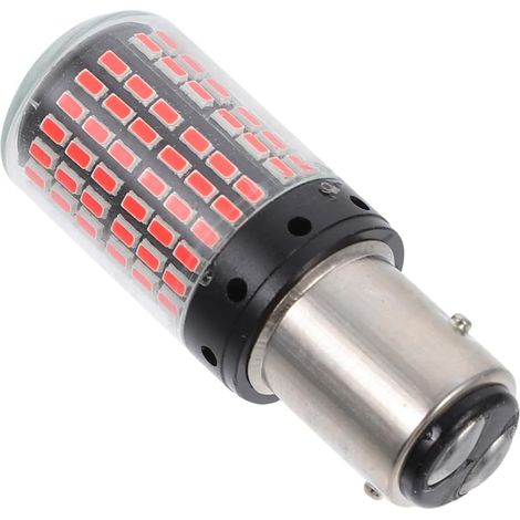5pièces Ampoule Led De Clignotant Stroboscopique Feu De Frein Et Automobile Bad Rouge Anti-scintillement Avec Pour Sécurité Routière