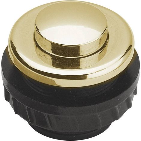 Grothe 62025 Tasto per campanello 1 parte Oro 12 V/1,5 A (1/2)