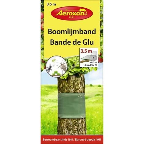 Cinta adhesiva insecticida aeroxon fácil aplicación protección insectos