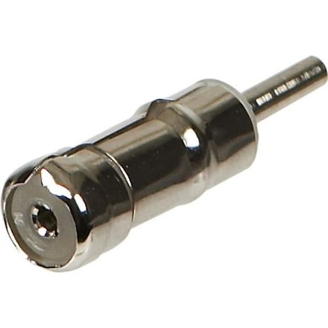 Adaptateur antenne - WRC - ISO/DIN - Gris - Aluminium chromé - Sur le toit