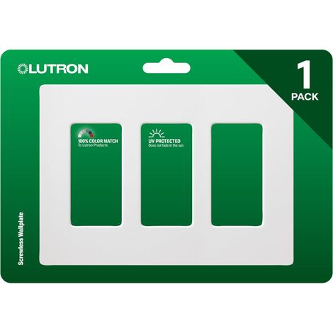 Plaque murale à 3 interrupteurs pour interrupteur décoratif, couvercle d'interrupteur à bascule, couvercle de sortie, couvercle de plaque d'interrupteur sans vis, brillant, CW-3 (1/5)