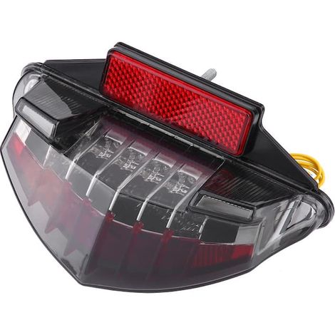 Feu stop LED arrière pour moto BMW F650 GS R1200GS R1200, verre fumé, 12 V, éclairage de freinage moto (1/5)