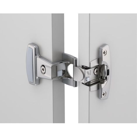 Cerniera di base Hettich Selekta Pro 2000 disponibile, semidisponibile battuta 16mm nichelata - 45045 (1/3)