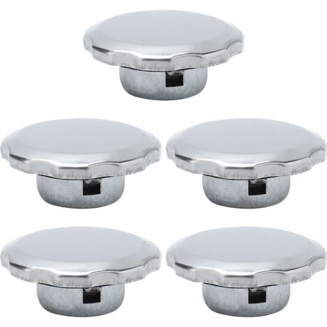 5Pcs Bouchon de Réservoir d'Essence en Alliage d'Aluminium Pièce de Rechange pour Générateur 168F 170F 188F 190F (1/5)