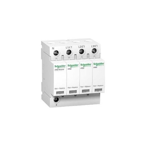 Pararrayos Schneider Electric iprd8 8 kA montaje carril DIN