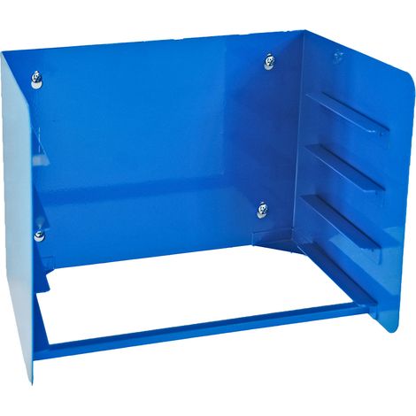 ADB Lochwand Wandhalter Kleinteilemagazin f. 4 Sortimentskästen Stahlblechkästen (1/4)
