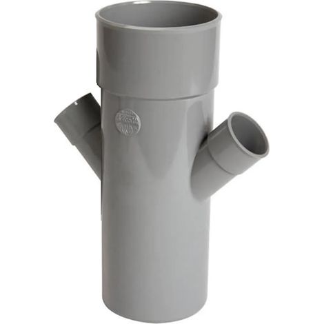 BRAGA DOPPIA RIDOTTA 45° MASCHIO FEMMINA ø 100/40/40 NICOLL S.R.L.