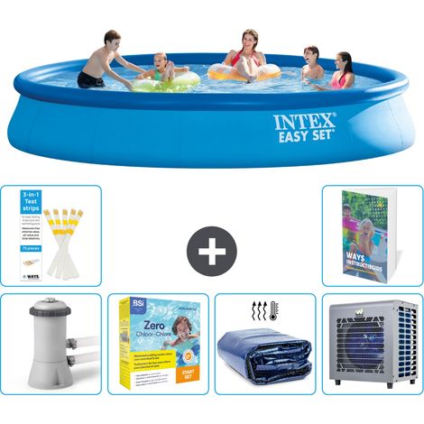 Intex Piscina Easy Set Rotonda - 457x84 cm - 7-pezzi S331 (1/5)