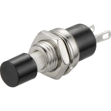 TRU COMPONENTS 1587876 TC-R13-24A1-05-BK Drucktaster 250 V/AC 1.5 A 1 x Aus/(Ein) tastend    1 St.