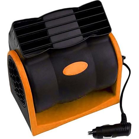 Ventilateur voiture 24V portable 2 vitesses, rotation refroidissement camion (1/5)